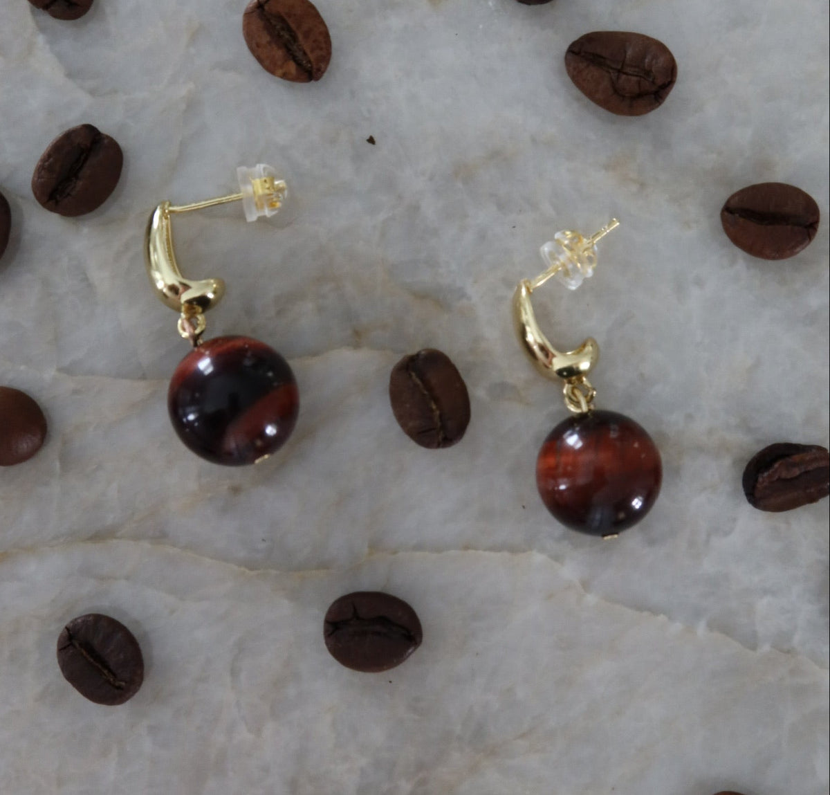 Espresso Earring