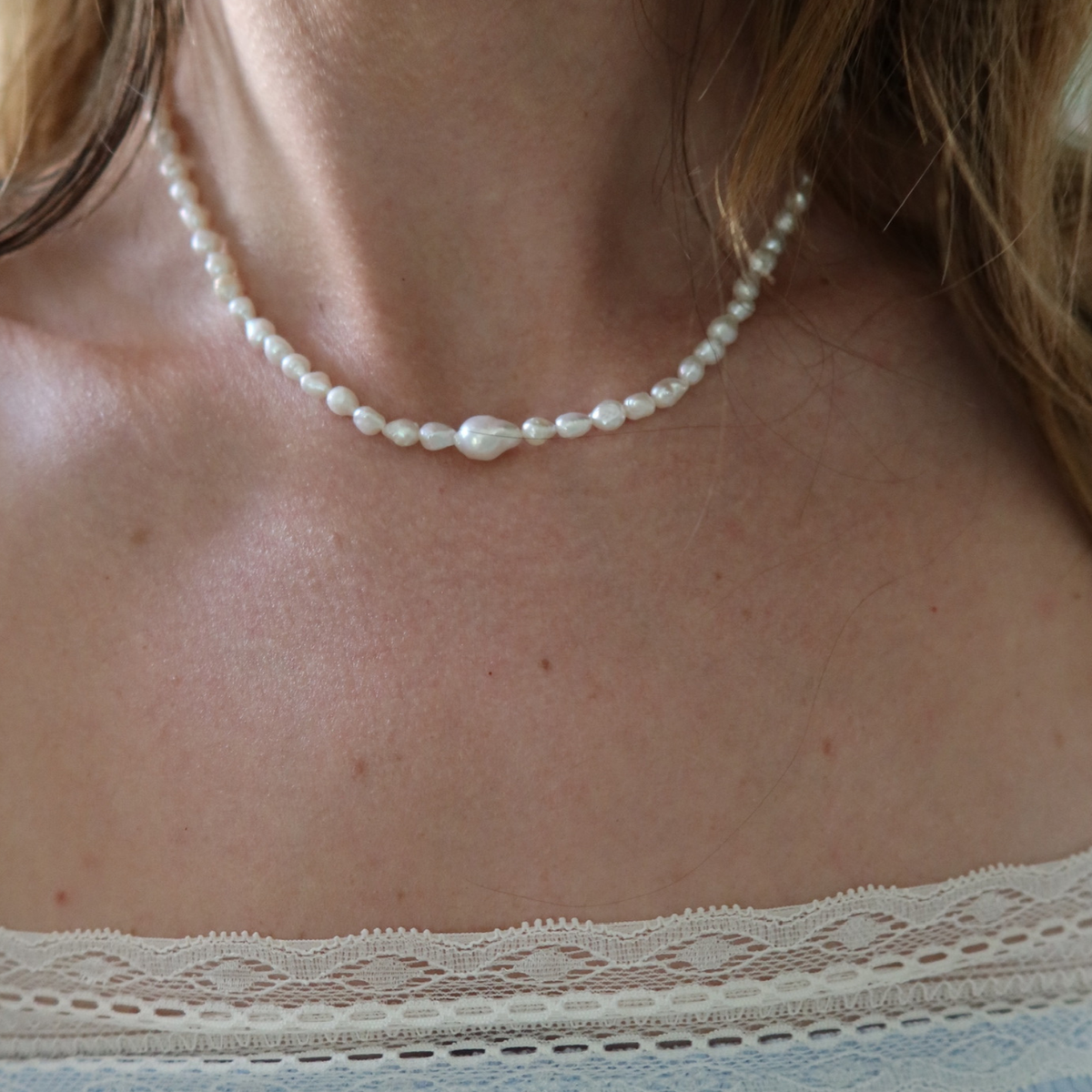 Ana Pearl Necklace